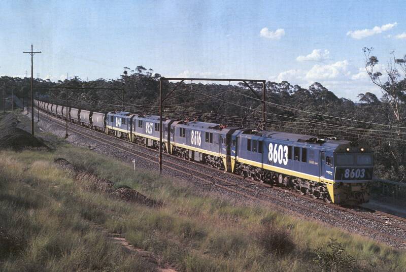 Coal train 86 class